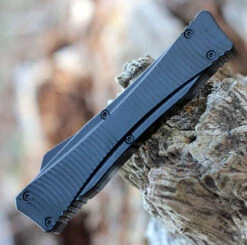 Boker Plus Falcon 2.0 OTF Automatic Blk Alum (3.4" D2 Satin Recurve) 06EX245 -Hot Sale Knife Store 06EX245.2 60031.1645549452