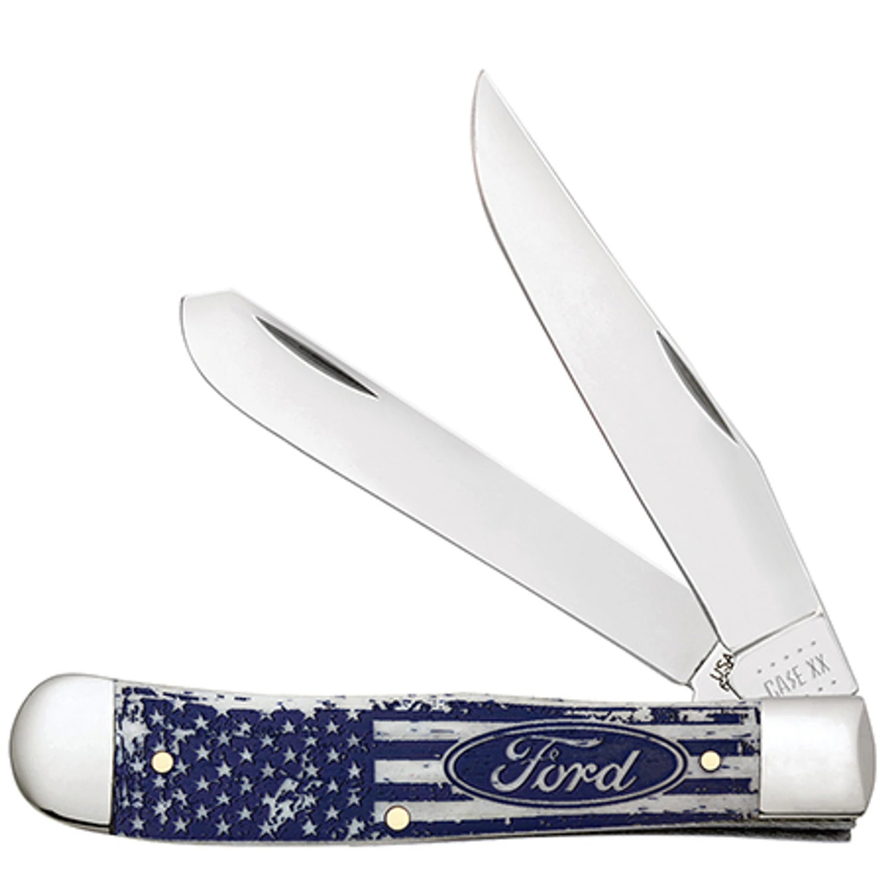 Case Trapper 14328 Ford Embellished Smooth Natural Bone Trapper (6254 SS) 1 Case Trapper 14328 Ford Embellished Smooth Natural Bone Trapper (6254 SS)
