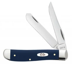 Case Mini Trapper 23613 Smooth Navy Blue Synthetic Handle (4207 SS)