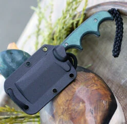 CRKT Minimalist Cleaver, 2.131" 5Cr15MoV Bead Blast Blade, Polised Rasin Infused Fiber Handle -Hot Sale Knife Store 2387G.4 46700.1580923196