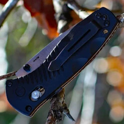 Benchmade Mini Barrage A/O - Blk Valox (2.91" CPM-154CM) 585S -Hot Sale Knife Store 585s.2 12949.1660244976