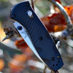 Benchmade Mini Barrage A/O - Blk Valox (2.91" CPM-154CM) 585S -Hot Sale Knife Store 585s 44059.1660244976