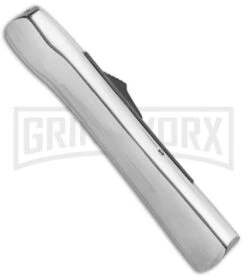 AKC Concord Polish/Black OTF Automatic Knife - Dagger Satin Plain 6 AKC Concord Polish/Black OTF Automatic Knife - Dagger Satin Plain -Hot Sale Knife Store AKC Concord Dagger OTF Auto Polish Black Satin BHQ 92038 jr side large