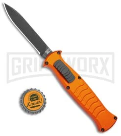 AKC X-treme EVO Orange OTF Automatic Knife - Black Plain 7 AKC X-treme EVO Orange OTF Automatic Knife - Black Plain -Hot Sale Knife Store AKC X treme EVO OTF Auto Orange Black BHQ 105416 jr bottlecap large