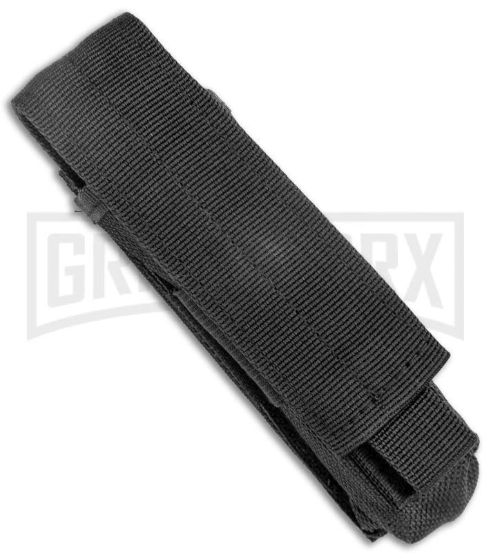 Atomic Defender Large OTF Automatic Knife Pin Up Blue - Serr Damascus Dagger 4 Atomic Defender Large OTF Automatic Knife Pin Up Blue - Serr Damascus Dagger - Image 4