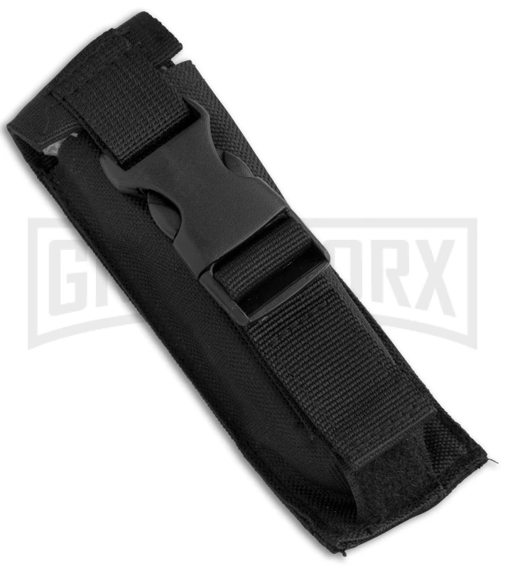 Atomic Defender Large OTF Automatic Knife Black - Serr Two Tone Tanto 4 Atomic Defender Large OTF Automatic Knife Black - Serr Two Tone Tanto - Image 4