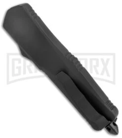 Atomic Lance Tanto Black OTF Automatic Knife - Two Tone Serr 7 Atomic Lance Tanto Black OTF Automatic Knife - Two Tone Serr -Hot Sale Knife Store Atomic Lance Tanto Black OTF Auto TT Serr GX 19199 jr side large