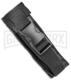 Atomic Lance Black OTF Automatic Knife - Two Tone Double Serr -Hot Sale Knife Store Atomic Large Shield Dagger Black OTF Auto TT Double Serr GX 38227 jr sheath large