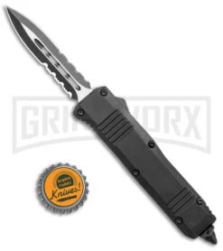 Atomic Mini Shield Dagger Black OTF Automatic Knife - Serr 7 Atomic Mini Shield Dagger Black OTF Automatic Knife - Serr -Hot Sale Knife Store Atomic Mini Shield Dagger Black OTF Auto Serr GX 19604 jr bottlecap large