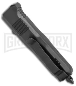 Atomic Mini Shield Dagger Black OTF Automatic Knife - Serr 6 Atomic Mini Shield Dagger Black OTF Automatic Knife - Serr -Hot Sale Knife Store Atomic Mini Shield Dagger Black OTF Auto Serr GX 19604 jr side large