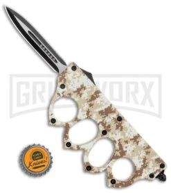 Atomic Tan Digital Camo OTF Automatic Knuckle Knife - Dagger Two-Tone 9 Atomic Tan Digital Camo OTF Automatic Knuckle Knife - Dagger Two-Tone -Hot Sale Knife Store Atomic Tan Digital Camo OTF Auto Knuckle Knife Dagger TT GX 37560 jr bottlecap large