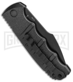 Boker Kalashnikov Automatic Knife - Harpoon Black Plain 9 Boker Kalashnikov Automatic Knife - Harpoon Black Plain -Hot Sale Knife Store Boker Kalashnikov Harpoon Auto Black Black KALS53NSOI BHQ 95957 jr side large