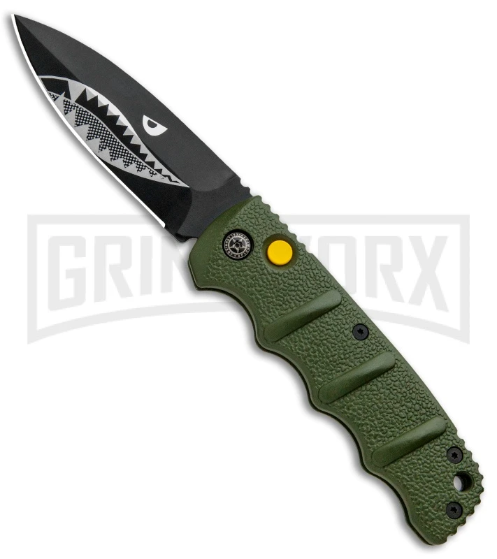 Boker Kalashnikov Warhawk Automatic Knife - D2 Dagger Black Plain 1 Boker Kalashnikov Warhawk Automatic Knife - D2 Dagger Black Plain