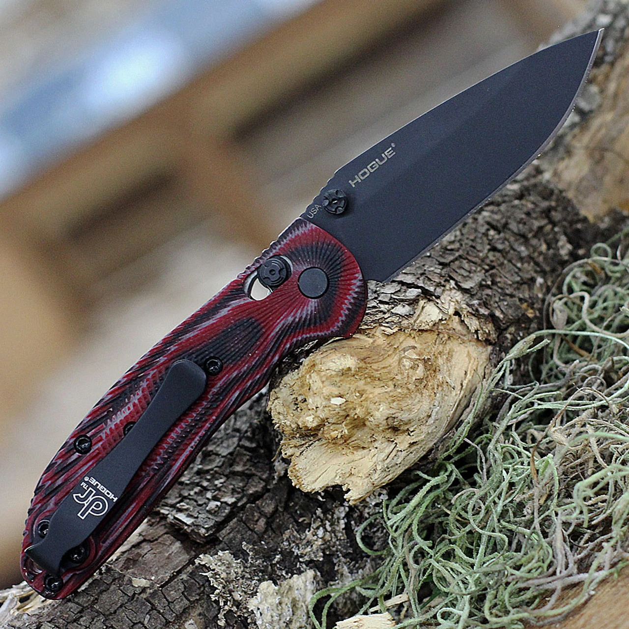 Doug Ritter MINI-RSK® MK1-G2 Knifeworks Exclusive G-Mascus® Red G-10/Black Blade - Sprint Run 2 Doug Ritter MINI-RSK® MK1-G2 Knifeworks Exclusive G-Mascus® Red G-10/Black Blade - Sprint Run - Image 2