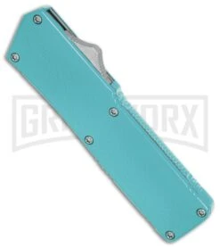 Lightning Nutnfancy Exclusive Powder Blue D/A OTF Automatic - Clip Two Tone 7 Lightning Nutnfancy Exclusive Powder Blue D/A OTF Automatic - Clip Two Tone -Hot Sale Knife Store Lightning DA OTF DP Powder Blue TT GX 33417 jr spine large