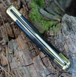 Buck 110 Texas Rose- Ebony Wood (3.75" 420HC) YH391-1 -Hot Sale Knife Store YH391.3 78371.1664294205