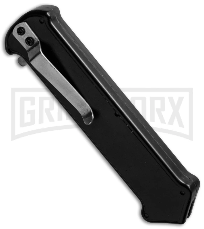 Black Arrow OTF Joker Automatic Knife Cupid Clone - Satin Serr 3 Black Arrow OTF Joker Automatic Knife Cupid Clone - Satin Serr - Image 3