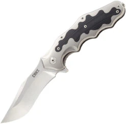 CRKT Ken Onion Motley Flipper K210CFXP, 3.875" Sleipner Plain Blade, Titanium Carbon Fiber Inlays Handle-Limited To 500 11 CRKT Ken Onion Motley Flipper K210CFXP, 3.875" Sleipner Plain Blade, Titanium Carbon Fiber Inlays Handle-Limited To 500 -Hot Sale Knife Store crktk210cfxp.4 91664.1566586135