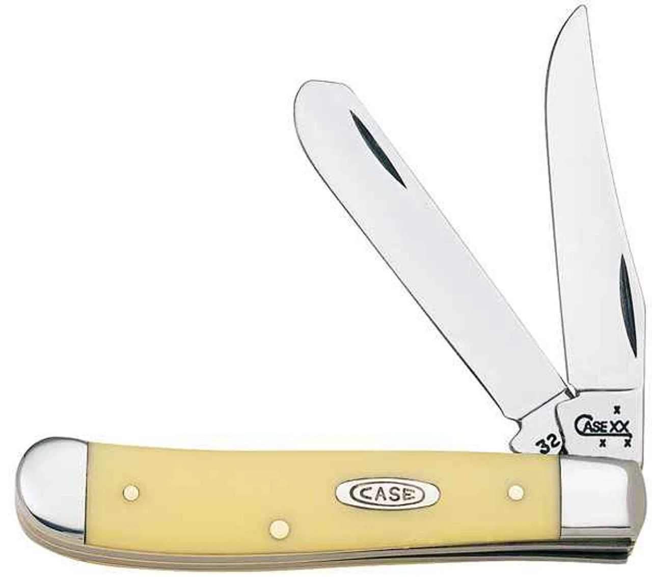 Case 029 Mini Trapper, Yellow Synthetic Handle CV (3207 CV) 1 Case 029 Mini Trapper, Yellow Synthetic Handle CV (3207 CV)