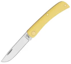 Case 032 Sod Buster Jr., Yellow Synthetic Handle CV (3137 CV)